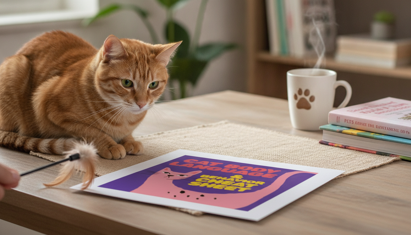 Cat Body Language Cheat Sheet: Tails, Ears, Meows